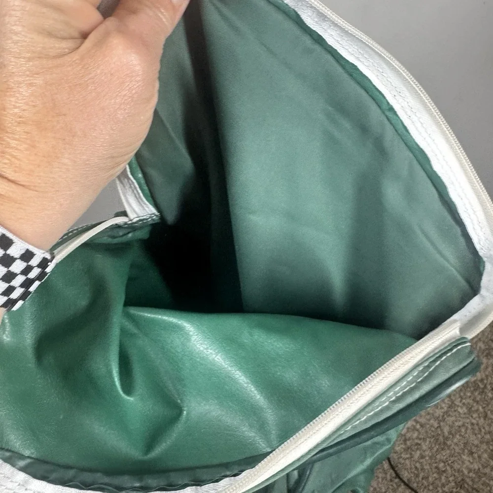Vintage ADIDAS Large Green White 24